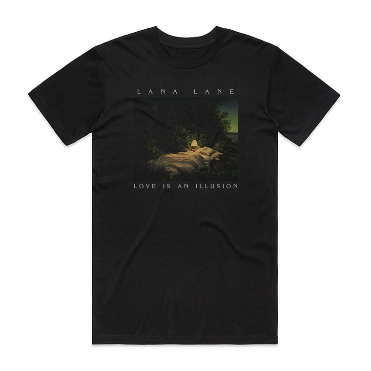 Lana Lane Love Is An Illusion Album Cover T-Shirt Black