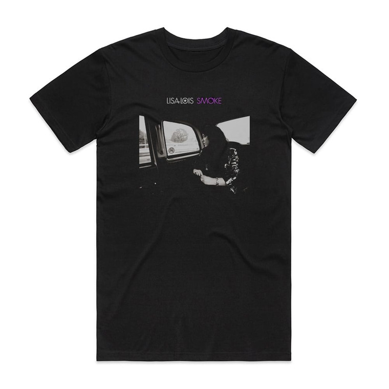 LISA Smoke Album Cover T-Shirt Black
