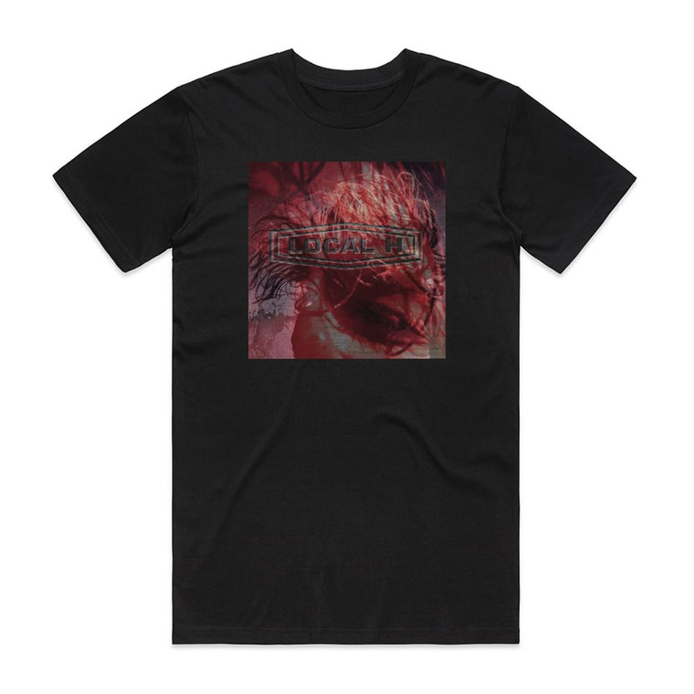 Local H Here Comes The Zoo Album Cover T-Shirt Black