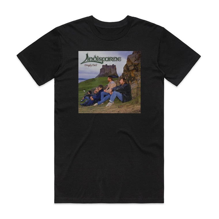 Lindisfarne Dingly Dell Album Cover T-Shirt Black