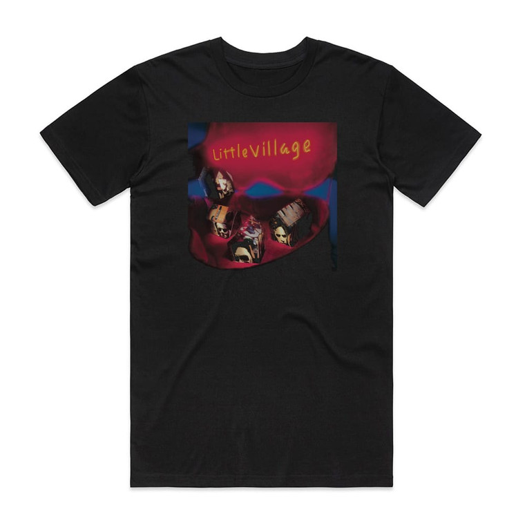 Little Village Little Village Album Cover T-Shirt Black