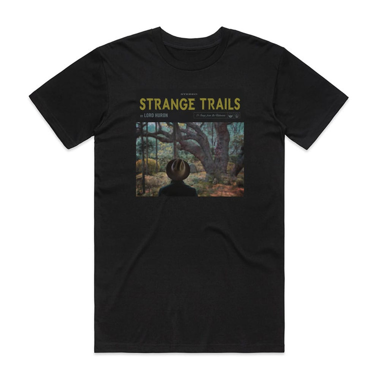 Lord Huron Strange Trails Album Cover T-Shirt Black