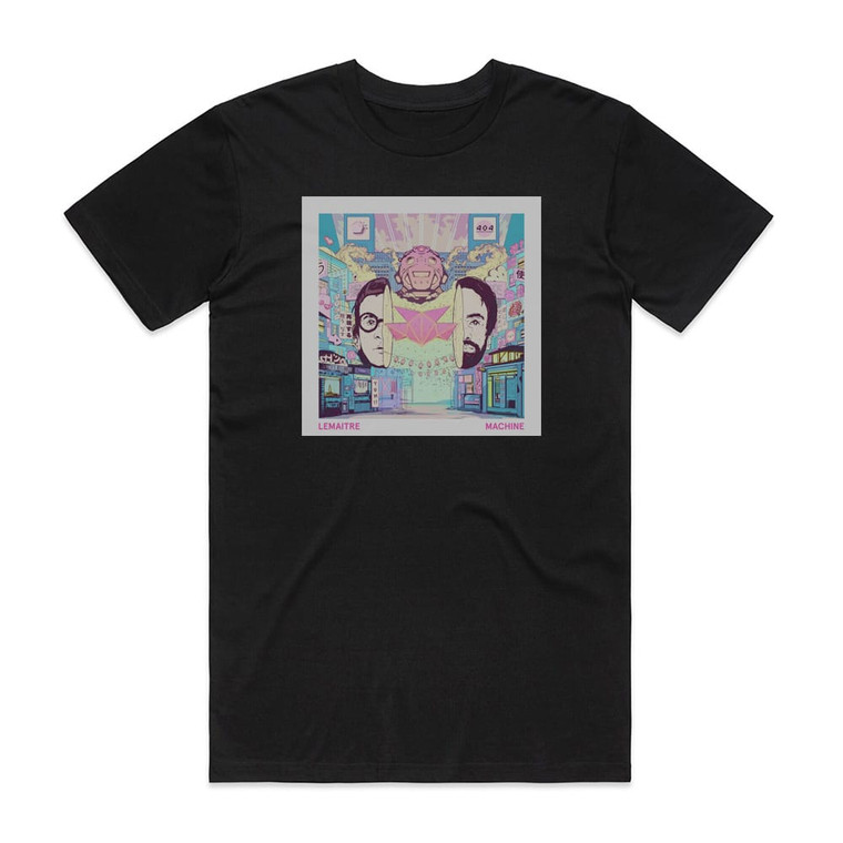 Lemaitre Machine Album Cover T-Shirt Black