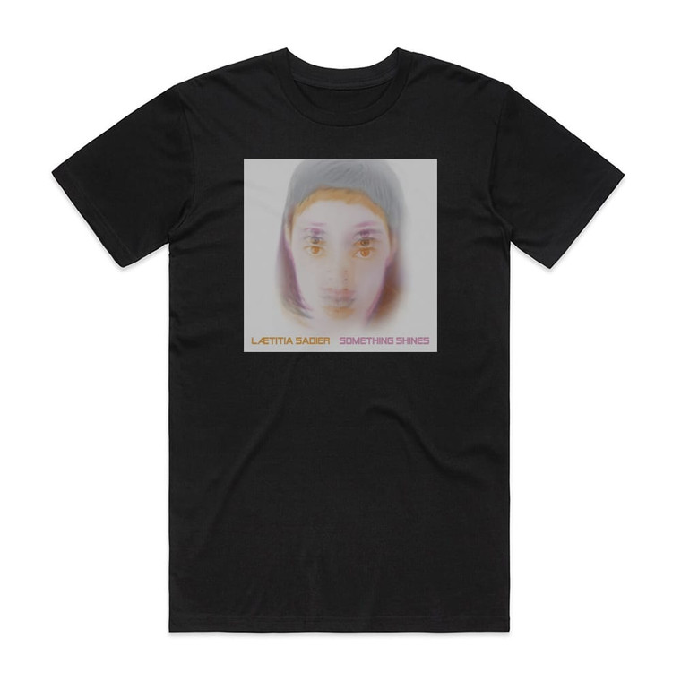 Laetitia Sadier Something Shines Album Cover T-Shirt Black