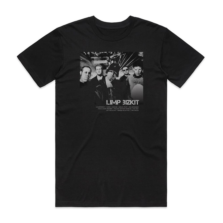 Limp Bizkit Icon Album Cover T-Shirt Black