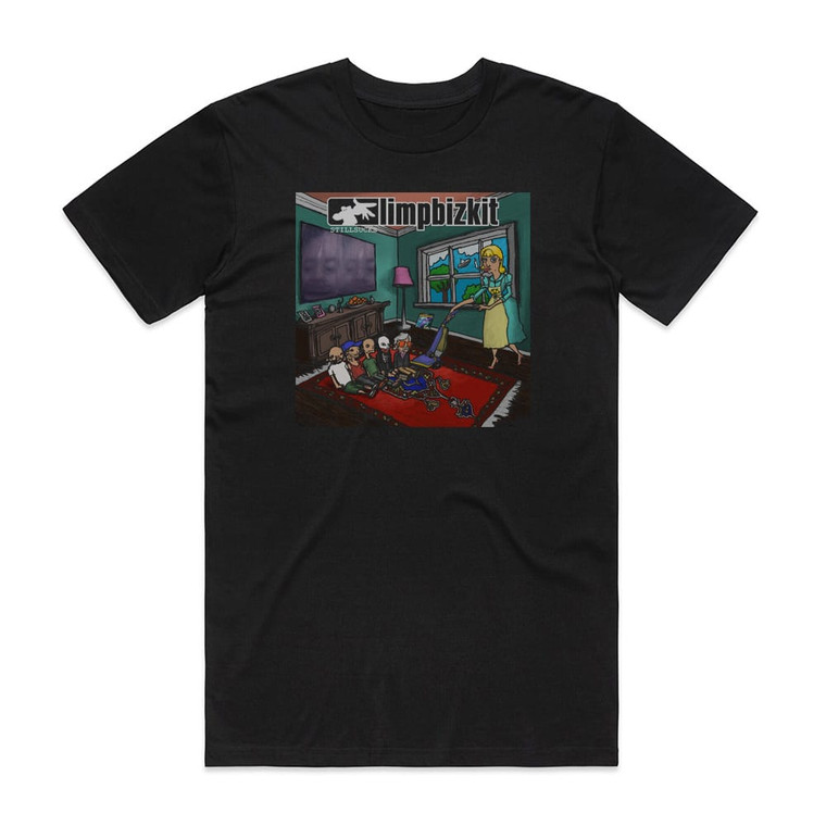 Limp Bizkit Still Sucks Album Cover T-Shirt Black