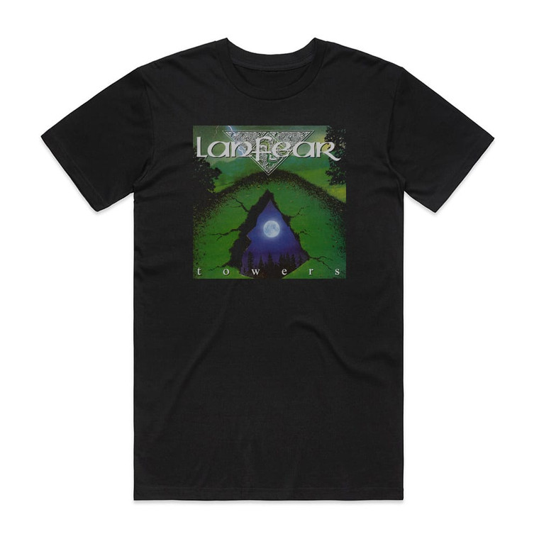 Lanfear Towers Album Cover T-Shirt Black