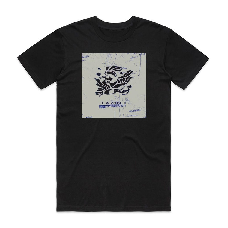 Lazuli Amnsie Album Cover T-Shirt Black Lazuli Amnsie Album Cover T-Shirt Black