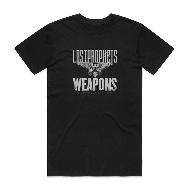 Lostprophets Weapons 2 Album Cover T-Shirt Black