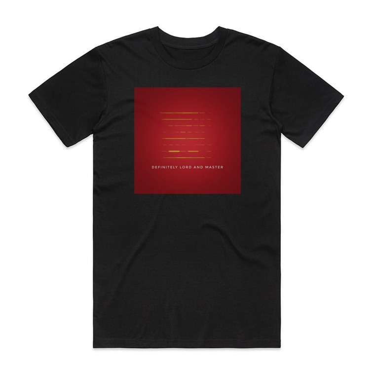 Lord and Master Definitely Album Cover T-Shirt Black