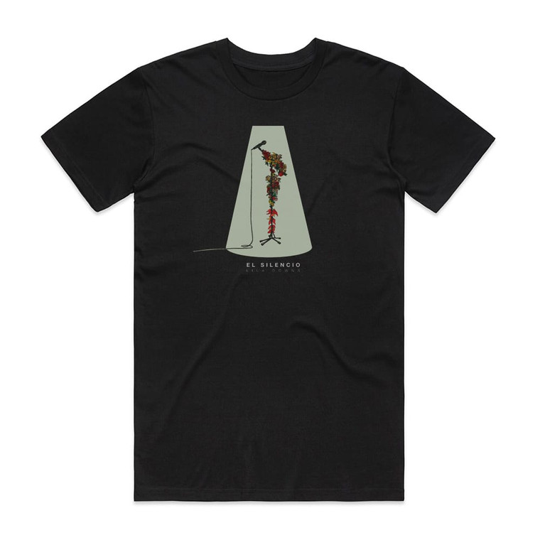 Lila Downs El Silencio Album Cover T-Shirt Black