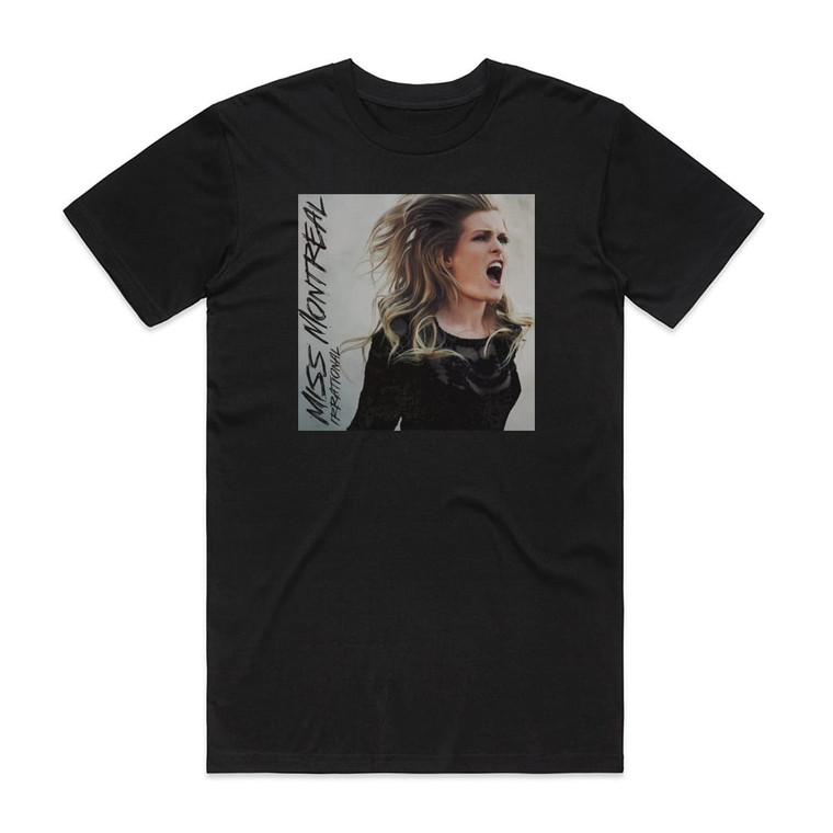 Miss Montreal Irrational Album Cover T-Shirt Black
