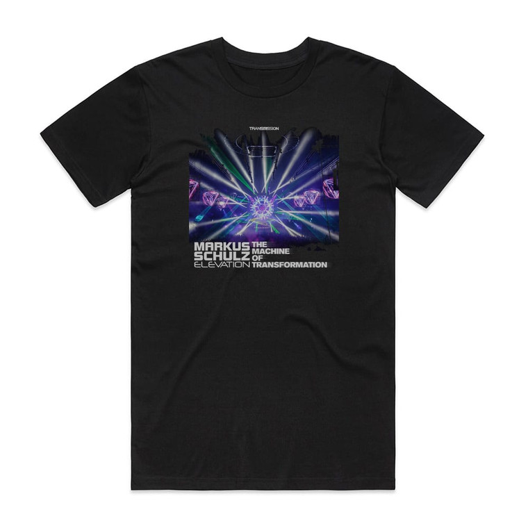 Markus Schulz The Machine Of Transformation Transmission 2013 Theme Album Cover T-Shirt Black