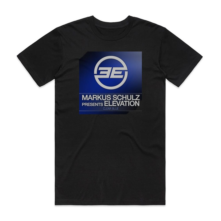 Markus Schulz Clear Blue Album Cover T-Shirt Black
