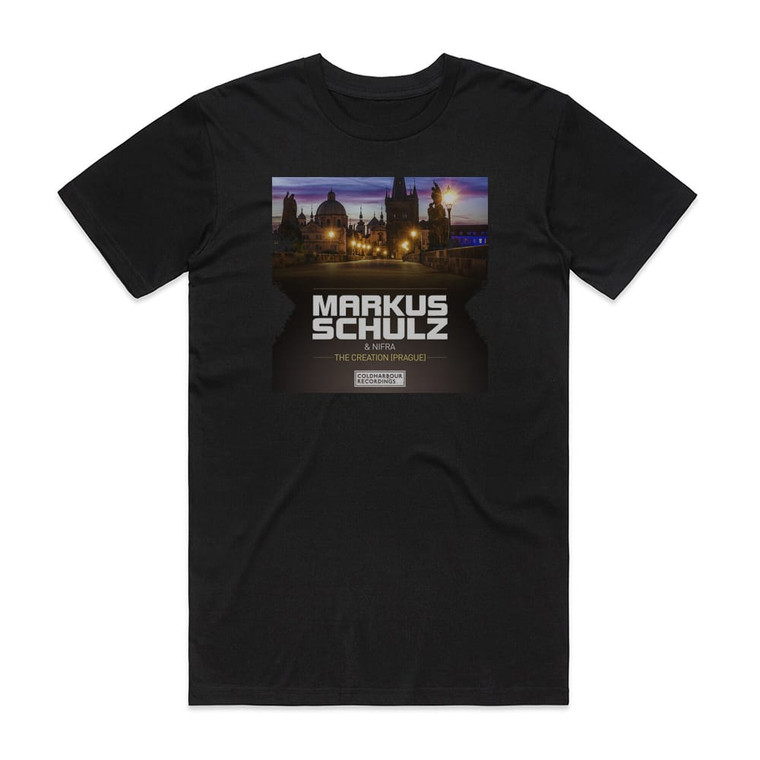 Markus Schulz The Creation Prague Album Cover T-Shirt Black