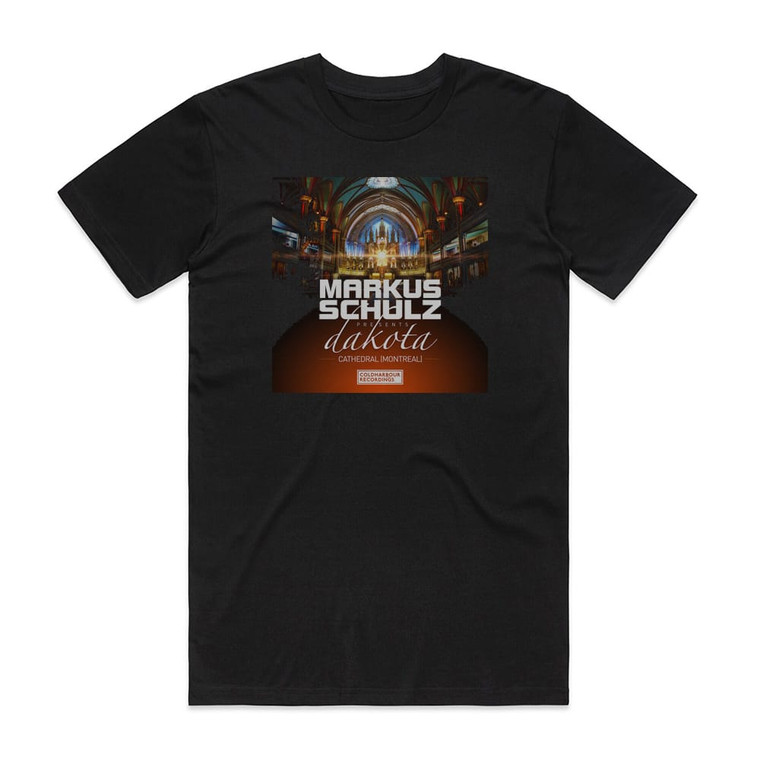 Markus Schulz Cathedral Montreal Album Cover T-Shirt Black