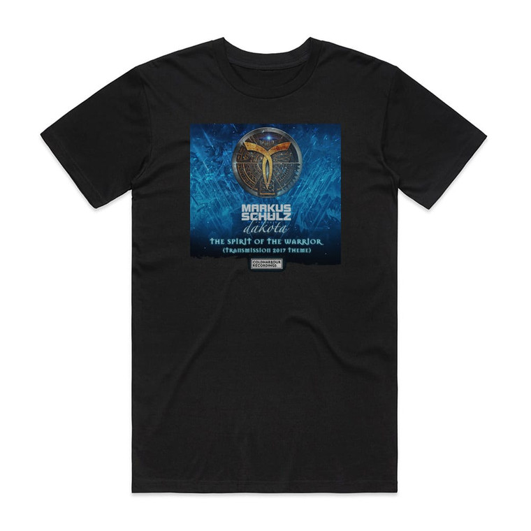 Markus Schulz The Spirit Of The Warrior Transmission 2017 Theme Album Cover T-Shirt Black