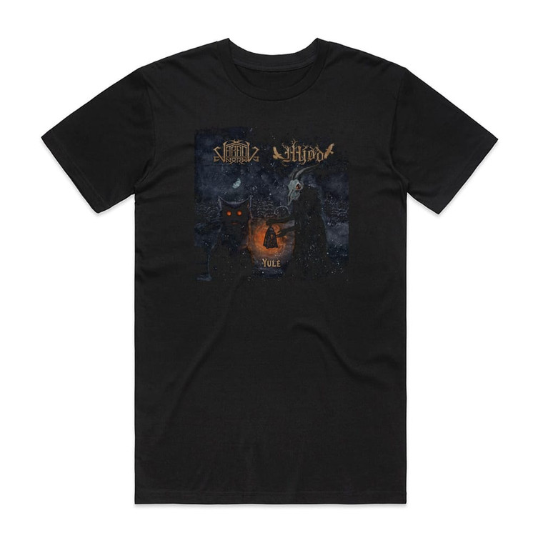 Mjod Yule Album Cover T-Shirt Black