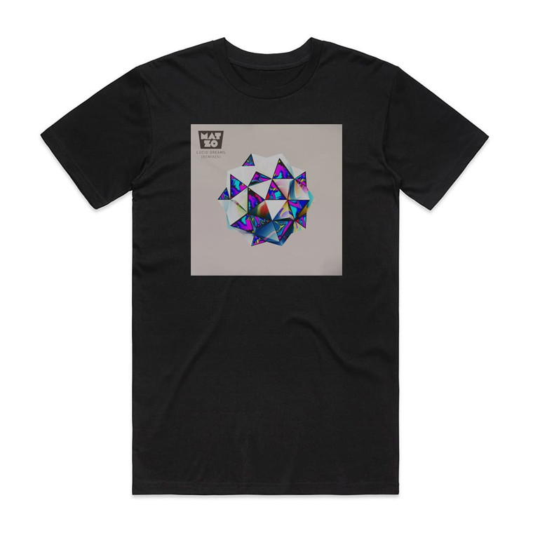 Mat Zo Lucid Dreams 1 Album Cover T-Shirt Black