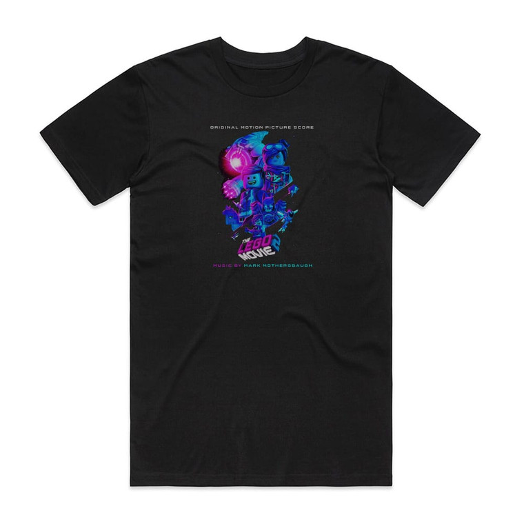 Mark Mothersbaugh The Lego Movie 2 Original Motion Picture Score Album Cover T-Shirt Black