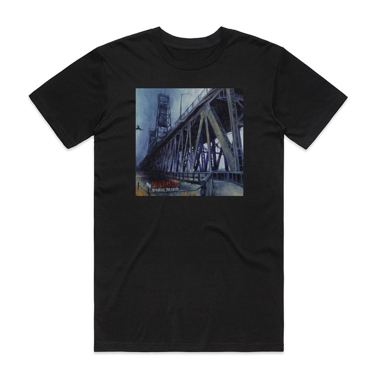 Marbin Breaking The Cycle Album Cover T-Shirt Black