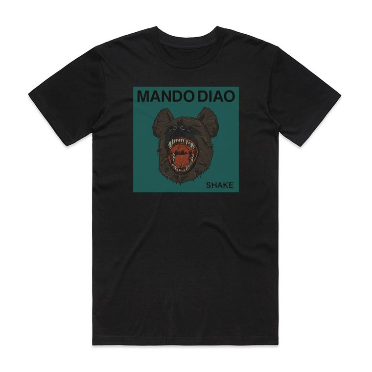 Mando Diao Shake Album Cover T-Shirt Black