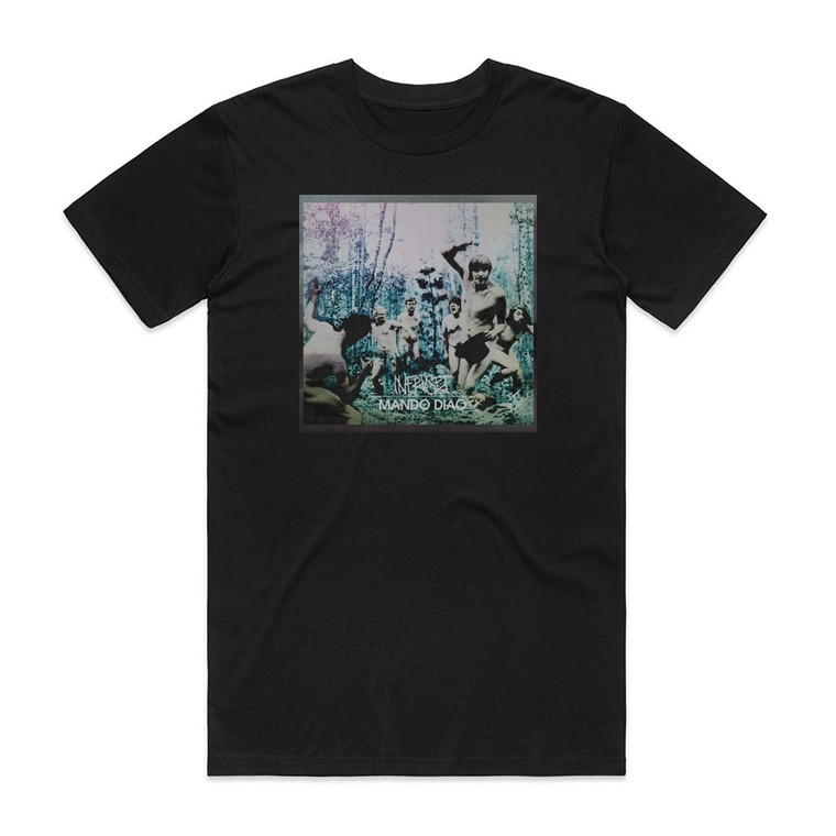 Mando Diao Infruset Album Cover T-Shirt Black
