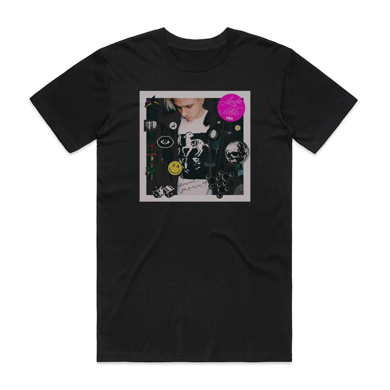 Mujuice Amore E Morte Album Cover T-Shirt Black