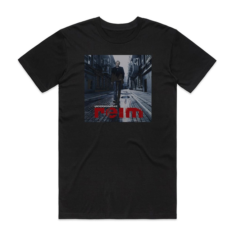 Matthias Reim Unverwundbar Album Cover T-Shirt Black