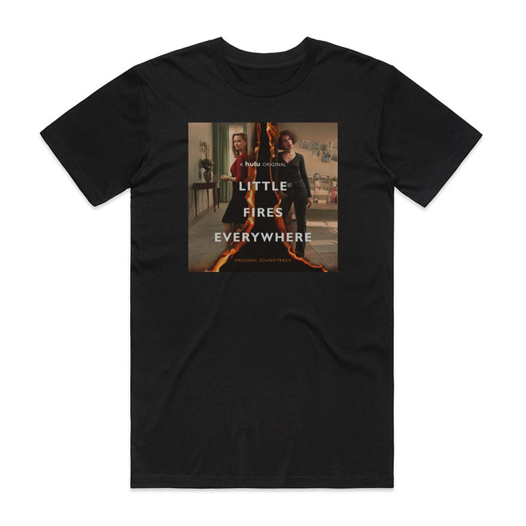 Mark Isham Little Fires Everywhere Album Cover T-Shirt Black