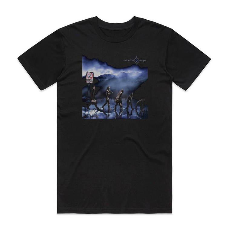 Minds Eye Walking On H20 Album Cover T-Shirt Black