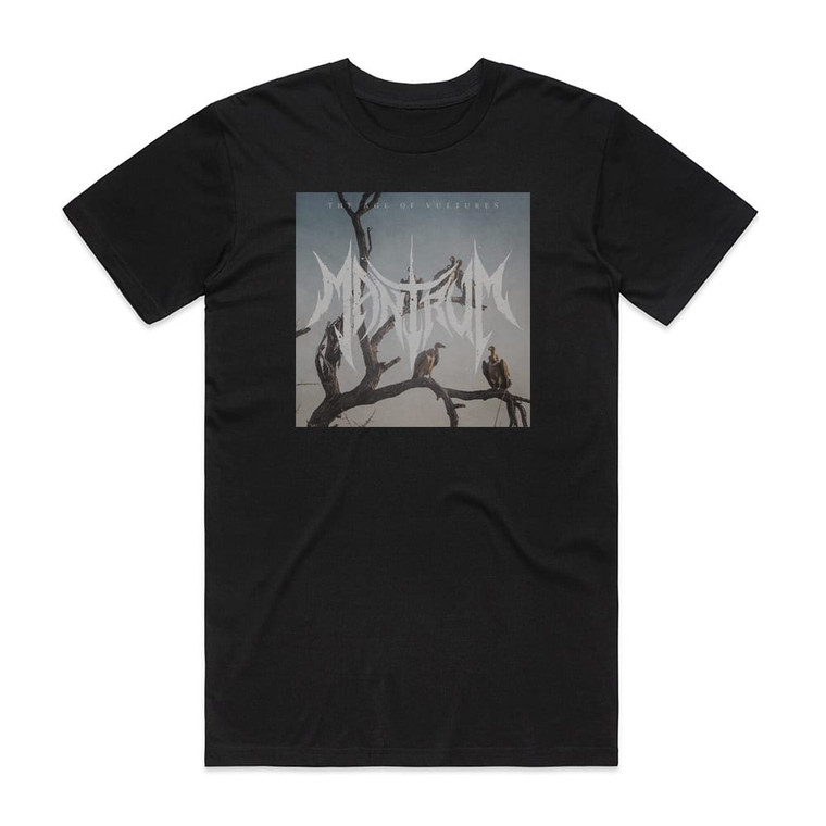 Mantrum The Age Of Vultures Album Cover T-Shirt Black
