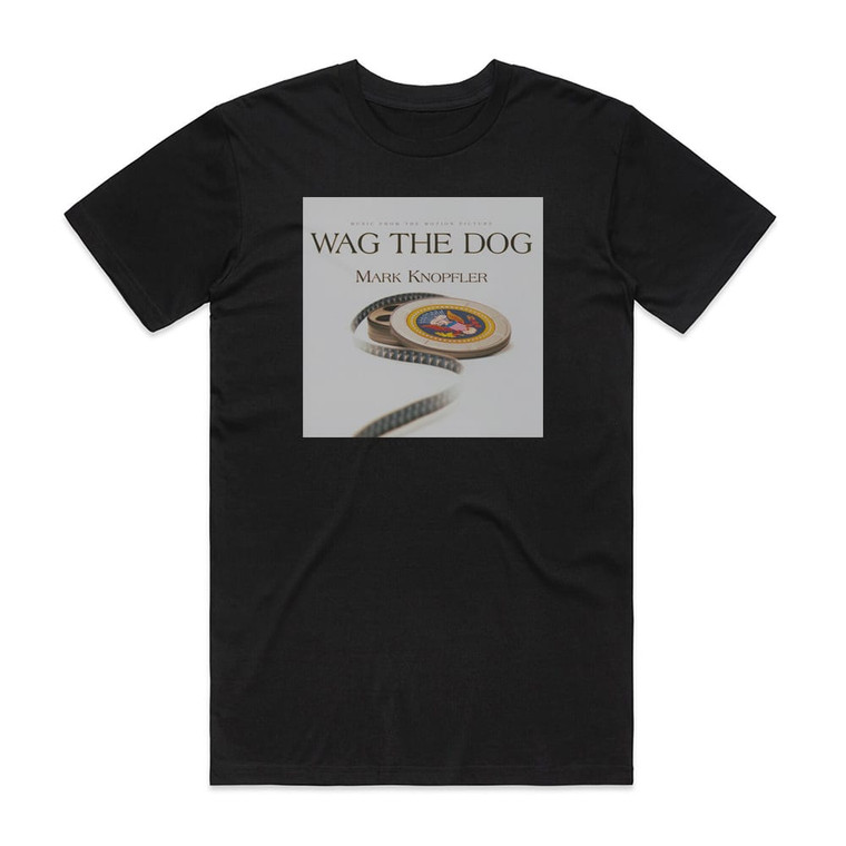 Mark Knopfler Wag The Dog Album Cover T-Shirt Black