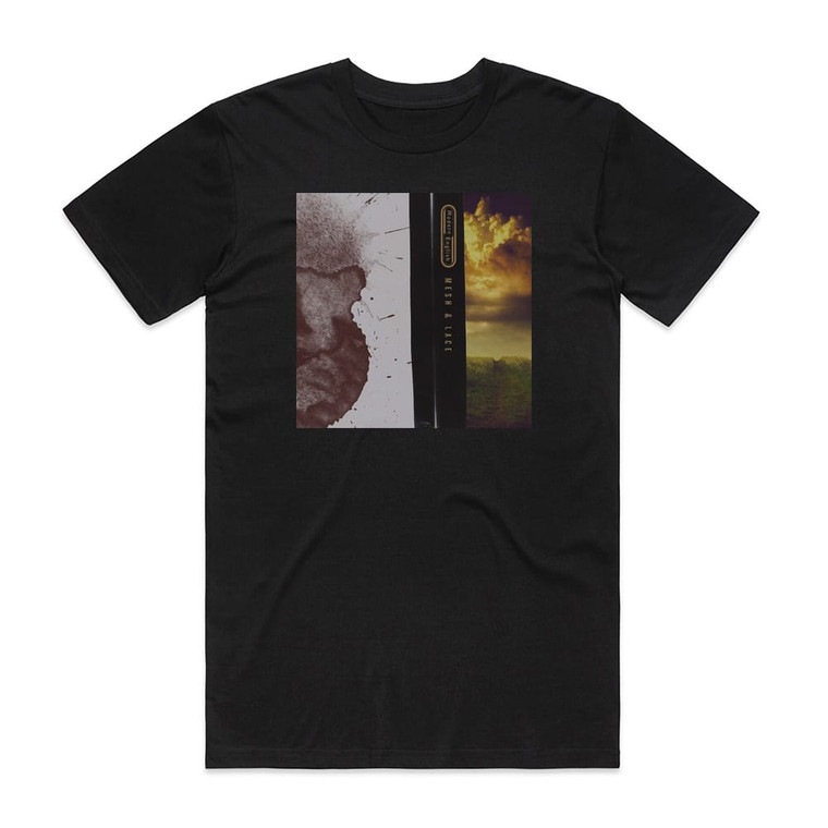 Modern English Mesh Lace Album Cover T-Shirt Black