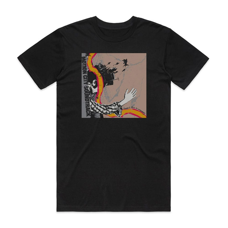 Motion City Soundtrack Commit This To Memory Album Cover T-Shirt Black