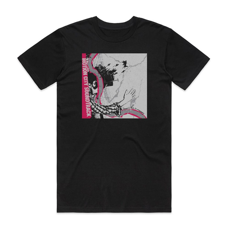Motion City Soundtrack Commit This To Memory 1 Album Cover T-Shirt Black