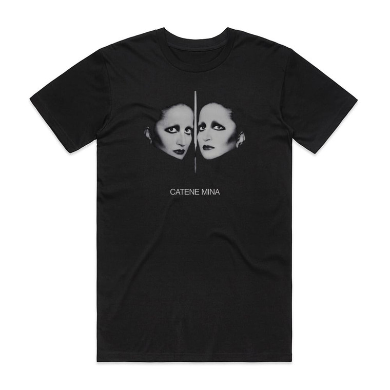 Mina Catene Album Cover T-Shirt Black