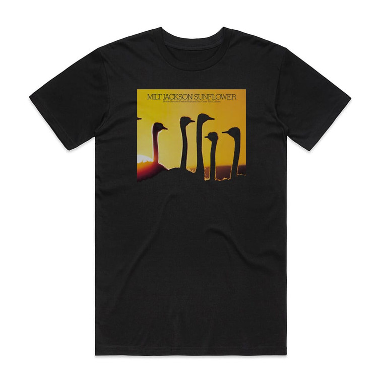 Milt Jackson Sunflower 1 Album Cover T-Shirt Black