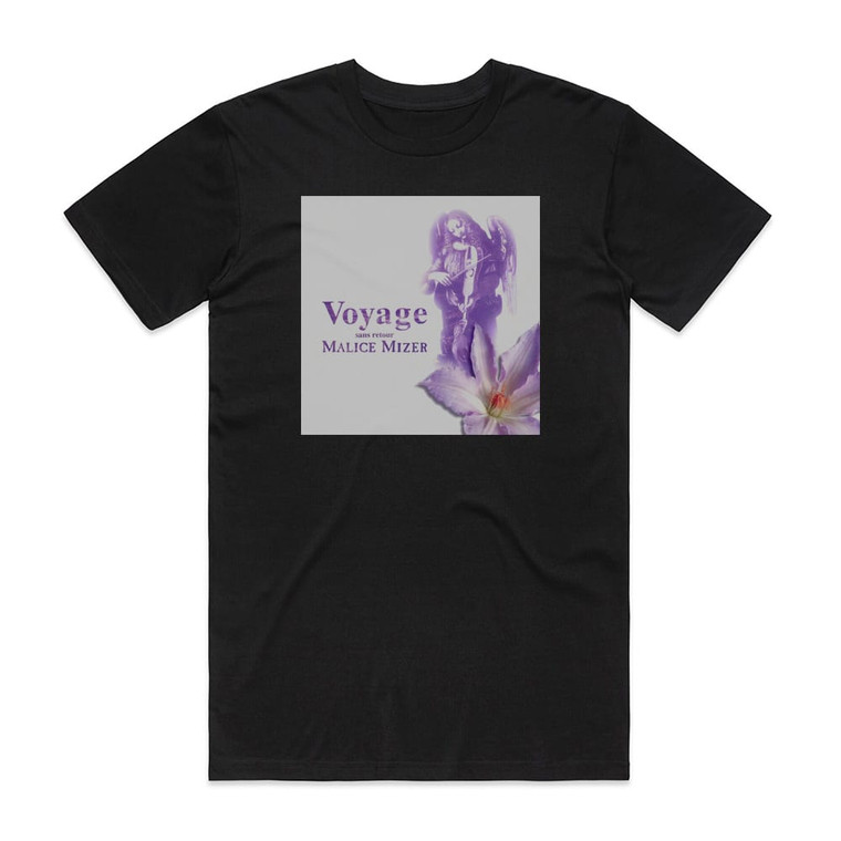 MALICE MIZER Voyage Sans Retour Album Cover T-Shirt Black