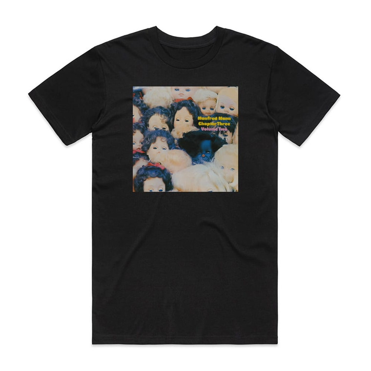 Manfred Mann Chapter Three Volume Two Album Cover T-Shirt Black