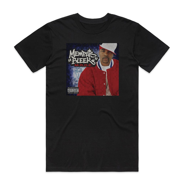 Memphis Bleek Made Album Cover T-Shirt Black