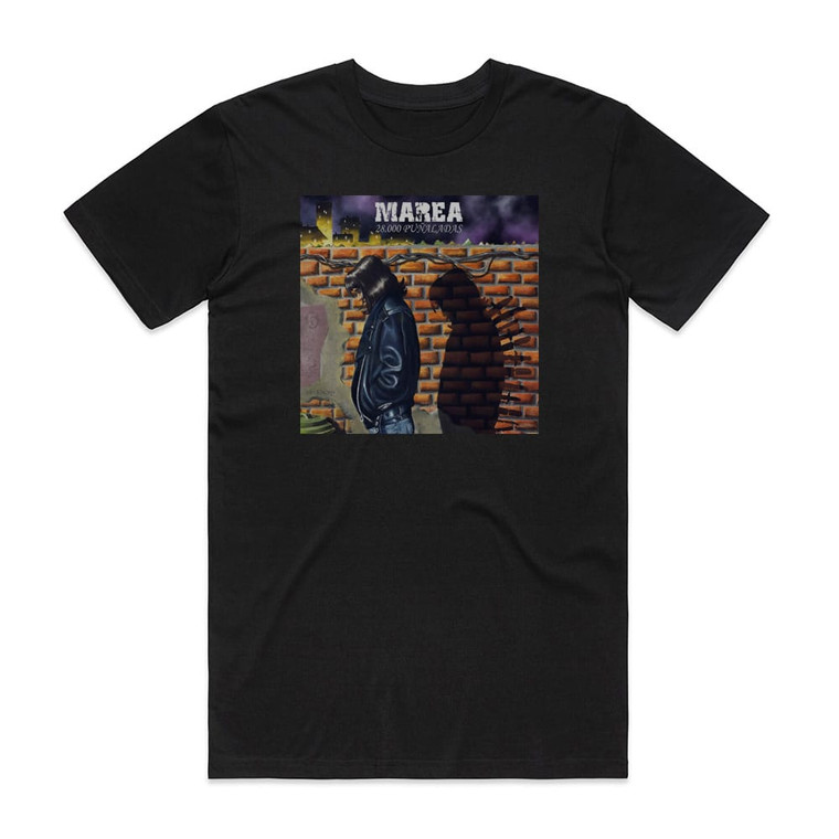 Marea 28000 Pualadas Album Cover T-Shirt Black