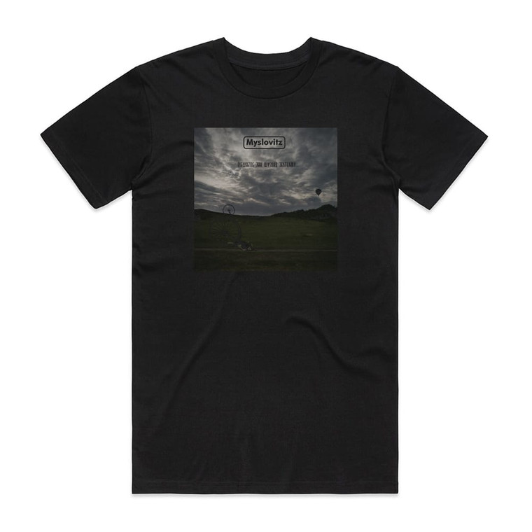 Myslovitz Niewane Jak Wysoko Jestemy Album Cover T-Shirt Black