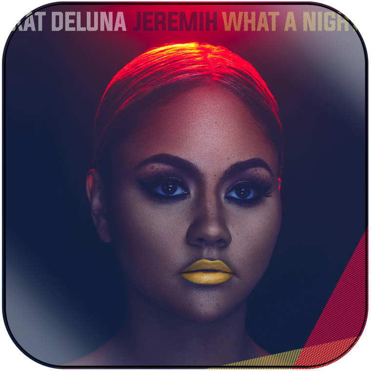 Kat DeLuna What A Night Album Cover Sticker