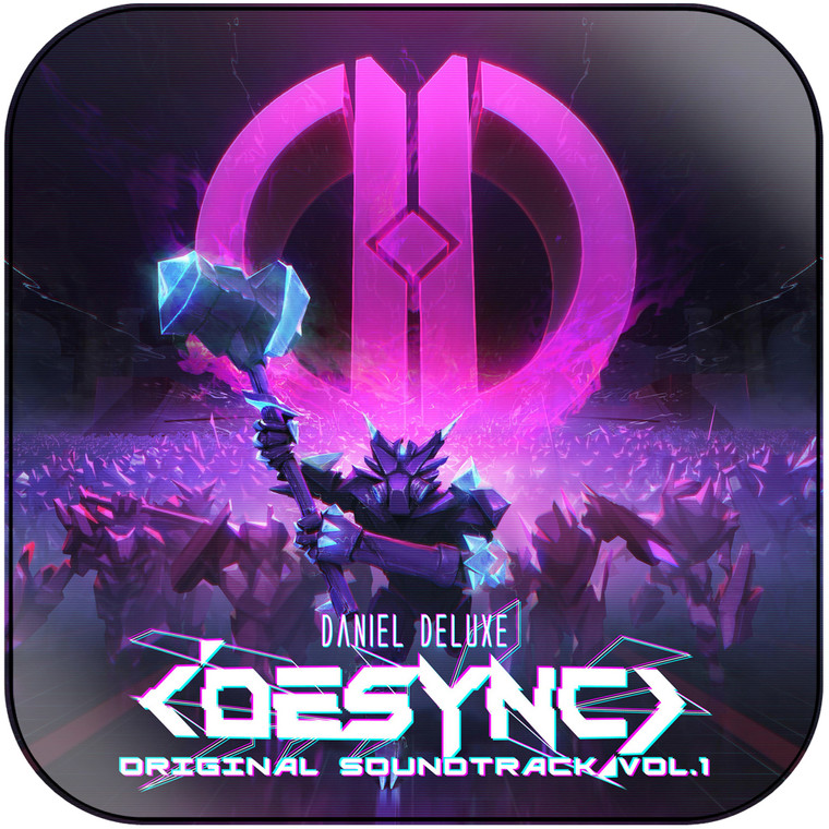 Daniel Deluxe Desync Original Soundtrack Vol 1 Album Cover Sticker