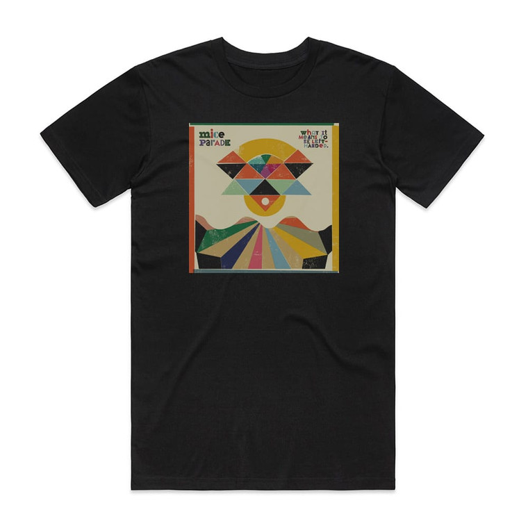 Mice Parade What It Means To Be Left Handed Album Cover T-Shirt Black