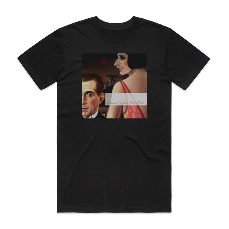 Massimo volume Club Priv Album Cover T-Shirt Black