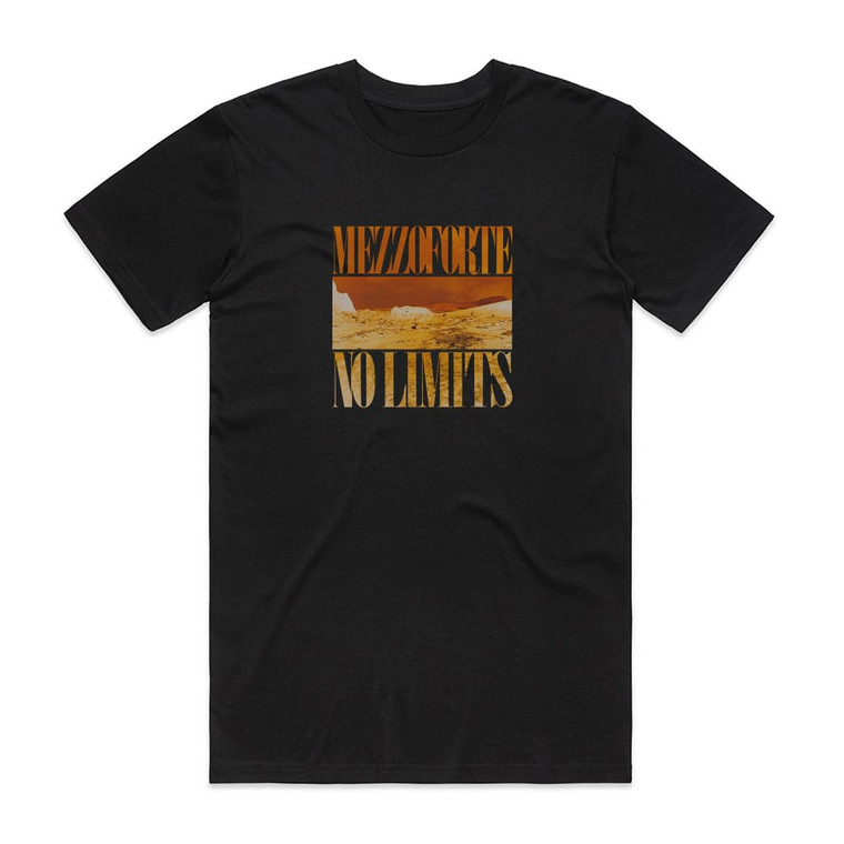 Mezzoforte No Limits 1 Album Cover T-Shirt Black