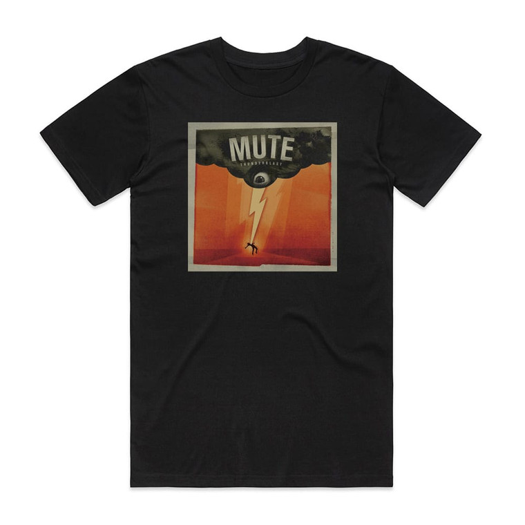 Mute Thunderblast Album Cover T-Shirt Black