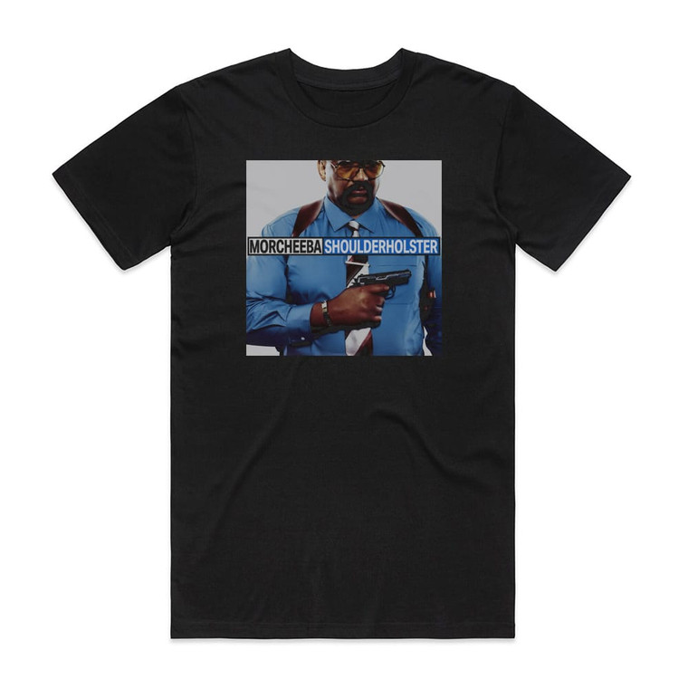 Morcheeba Shoulder Holster 1 Album Cover T-Shirt Black